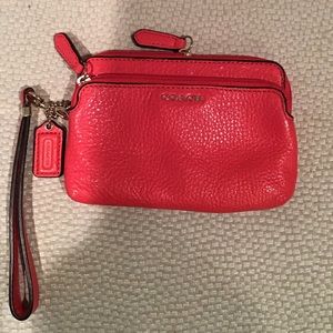 Coach little wristlet